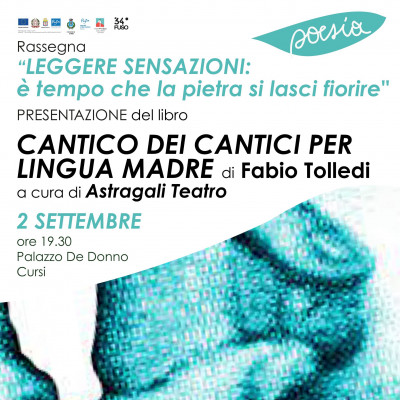 CANTICO DEI CANTICI PER LINGUA MADRE di Fabio Tolledi - Programma...