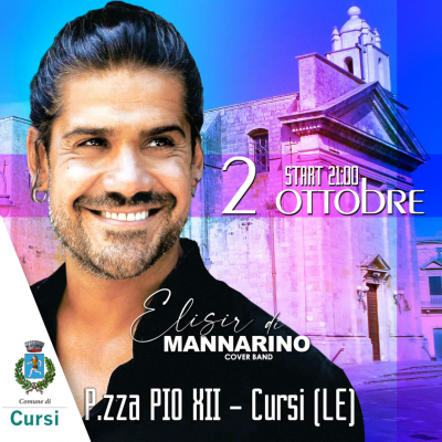 ELISIR DI MANNARINO Cover Band