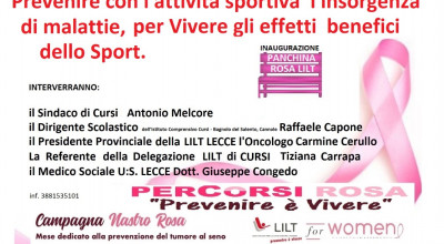 CAMPAGNA NAZIONALE LILT FOR WOMEN - NASTRO ROSA