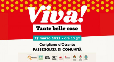 Progetto VIVA Tante belle cose! - PRESENTAZIONE A CORIGLIANO D'OTRANTO