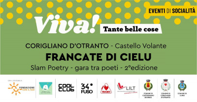 Progetto VIVA Tante belle cose! - FRANCATE DI CIELU SLAM POETRY