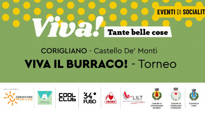 Progetto VIVA Tante belle cose! - VIVA IL BURRACO! Torneo